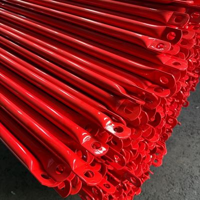 20MM Kırmızı Galvanizli Çelik İskele Çapraz Bağlantıları