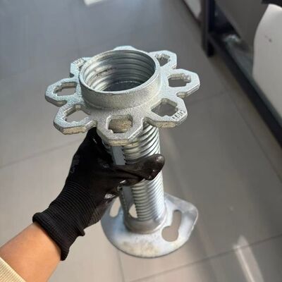 Kararlı İskele Yapıları için Hassas Mühendislik Ürünü Sünek Demir Özel İskele Somunu