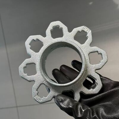 Kararlı İskele Yapıları için Hassas Mühendislik Ürünü Sünek Demir Özel İskele Somunu