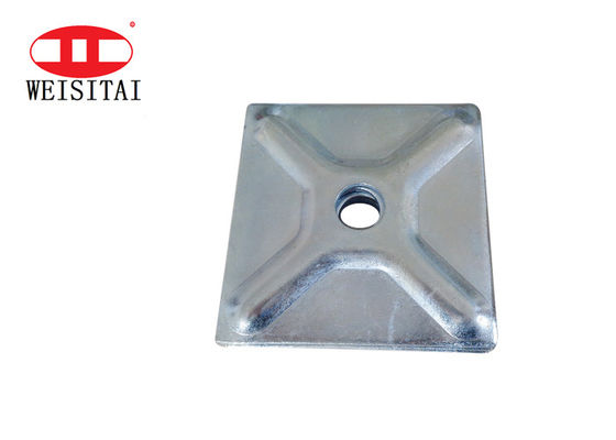 Galvanizli Q235 Çelik 120*120*5mm Kare Plaka Pul